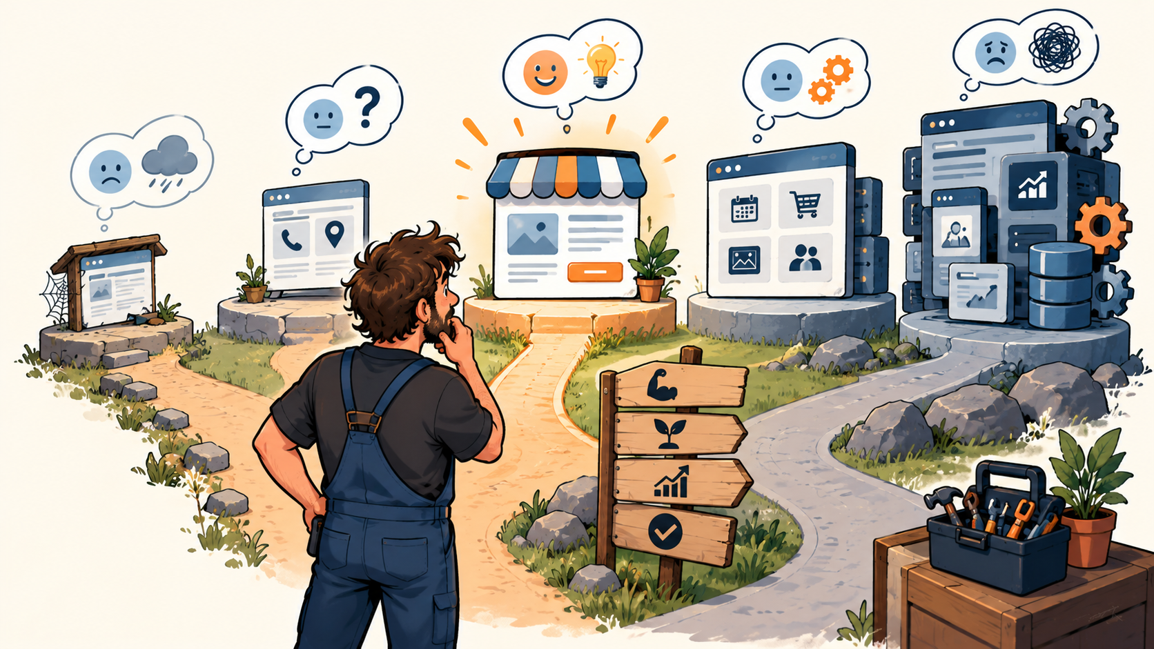 Eerst het bedrijfsprobleem oplossen en daarna websitefuncties kiezen